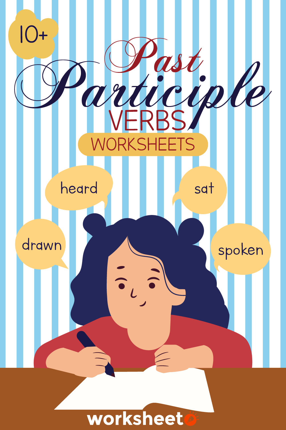 Past Participle Verbs Worksheets