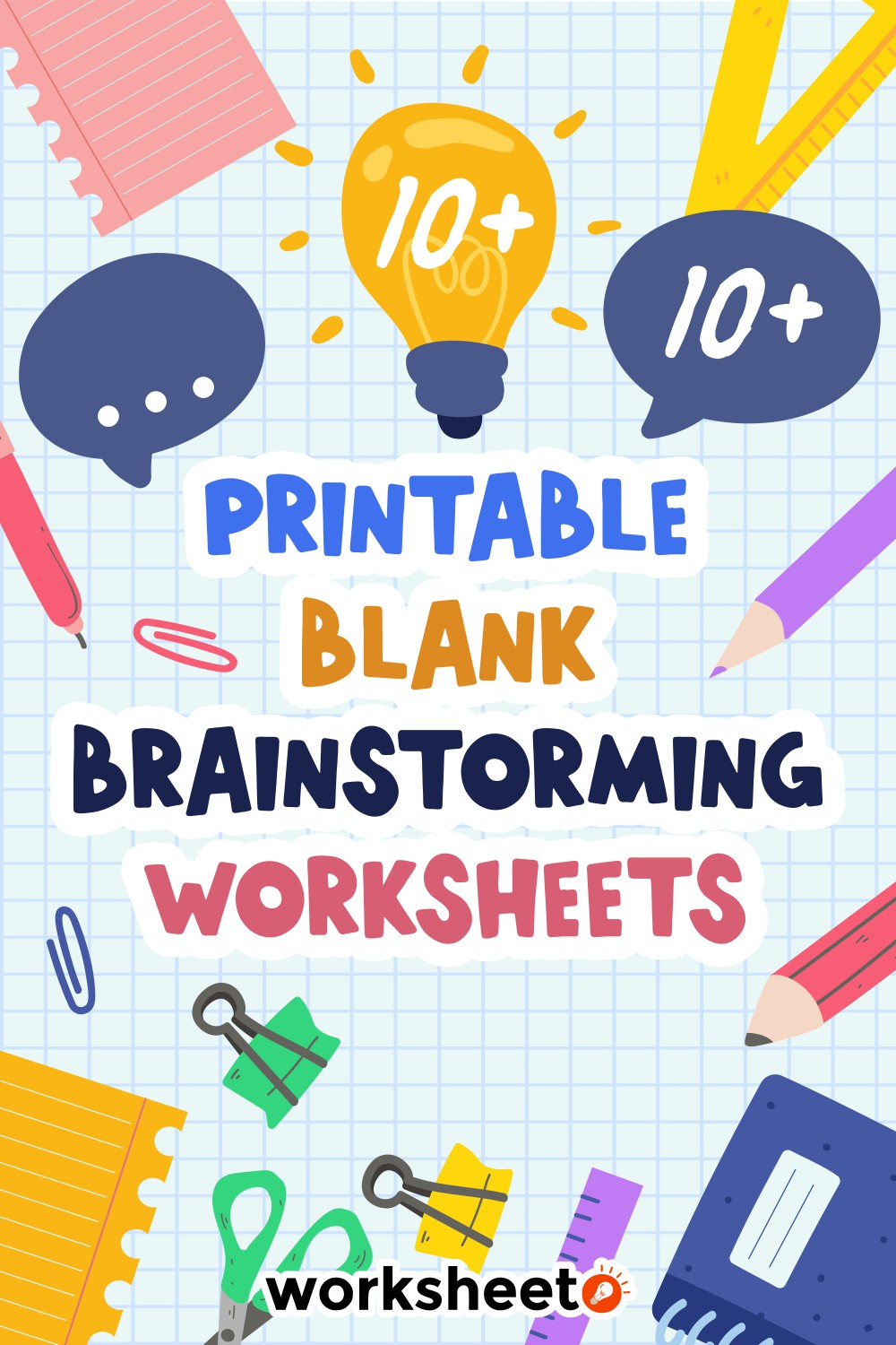 Printable Blank Brainstorming Worksheets