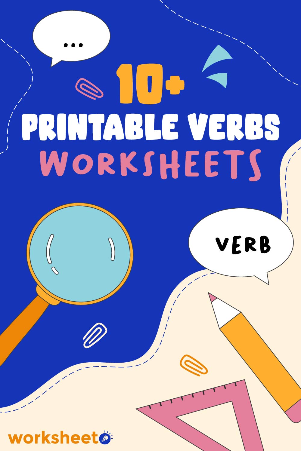 Printable Verbs Worksheets