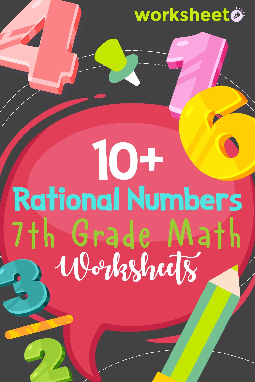 Rational Numbers 7th Grade Math Worksheets