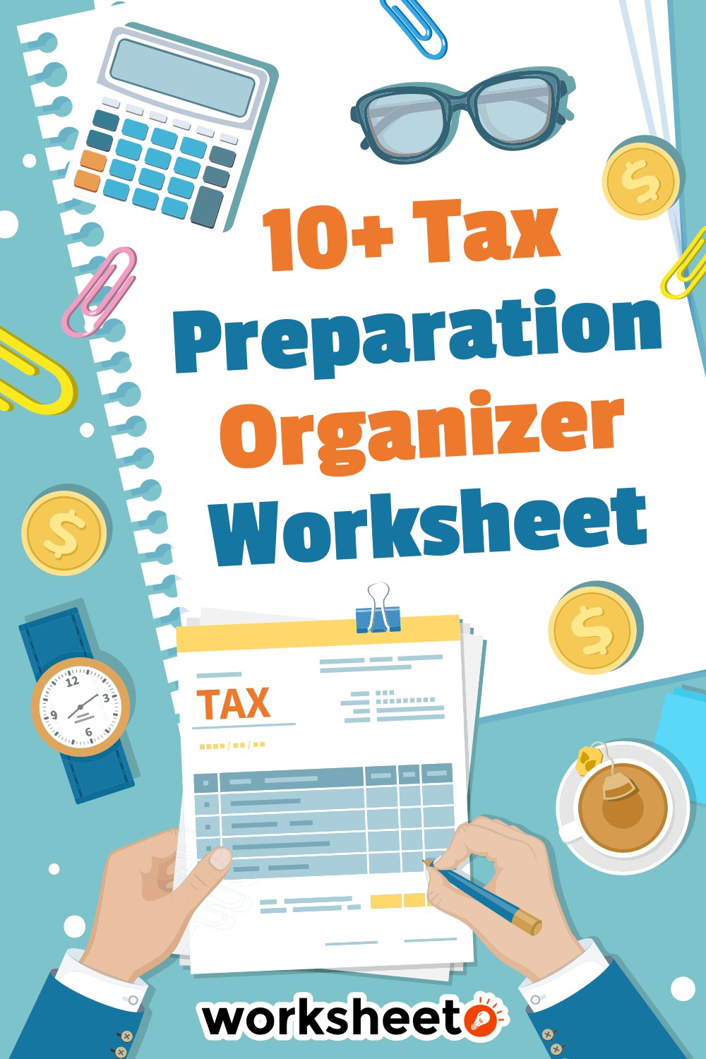 Tax Preparation Organizer Worksheet