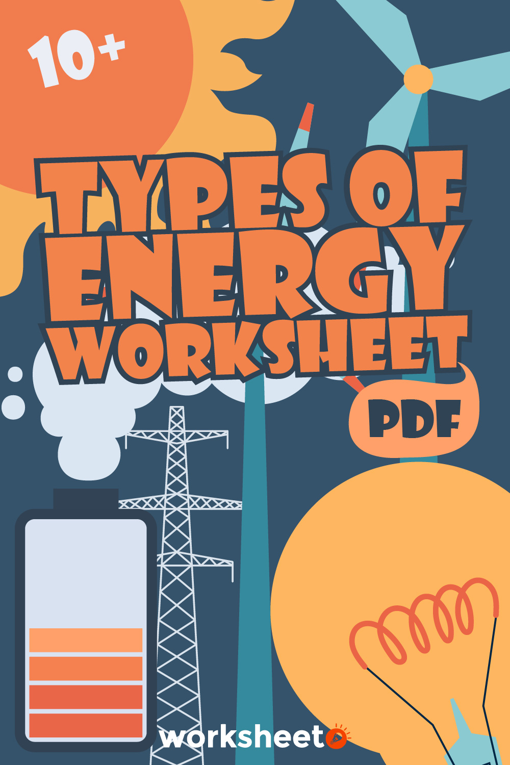 Types of Energy Worksheet PDF