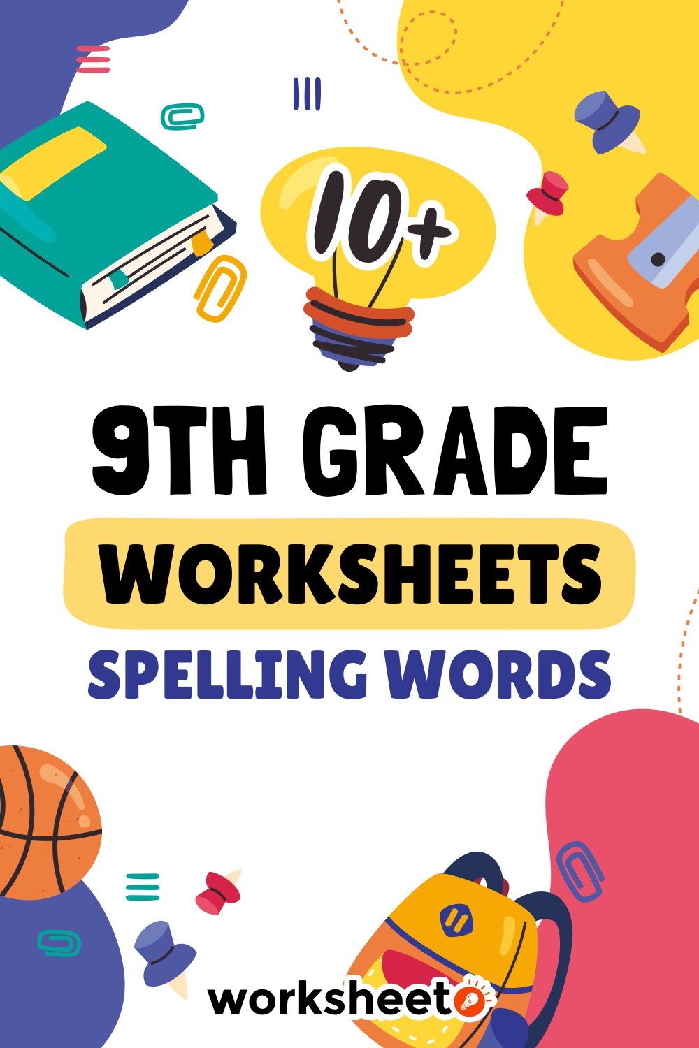 9th Grade Worksheets Spelling Words