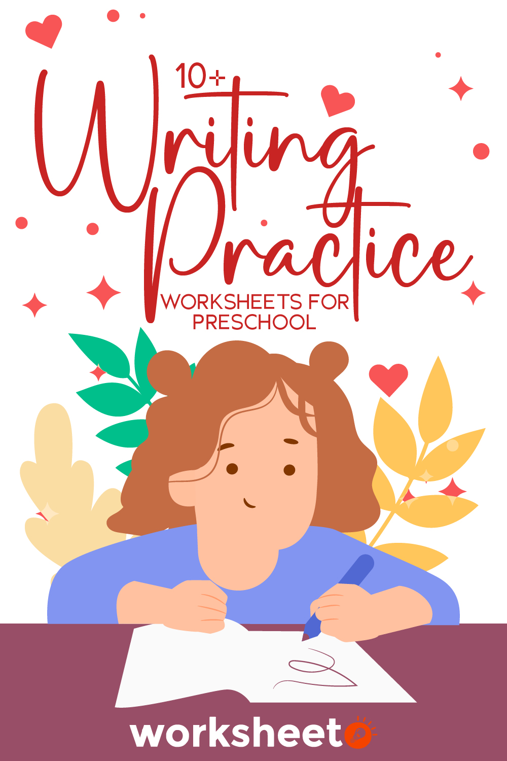 16 Images of Writing Practice Worksheets For Preschool