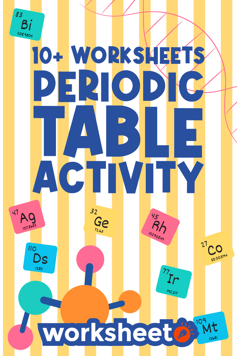 Worksheets Periodic Table Activity