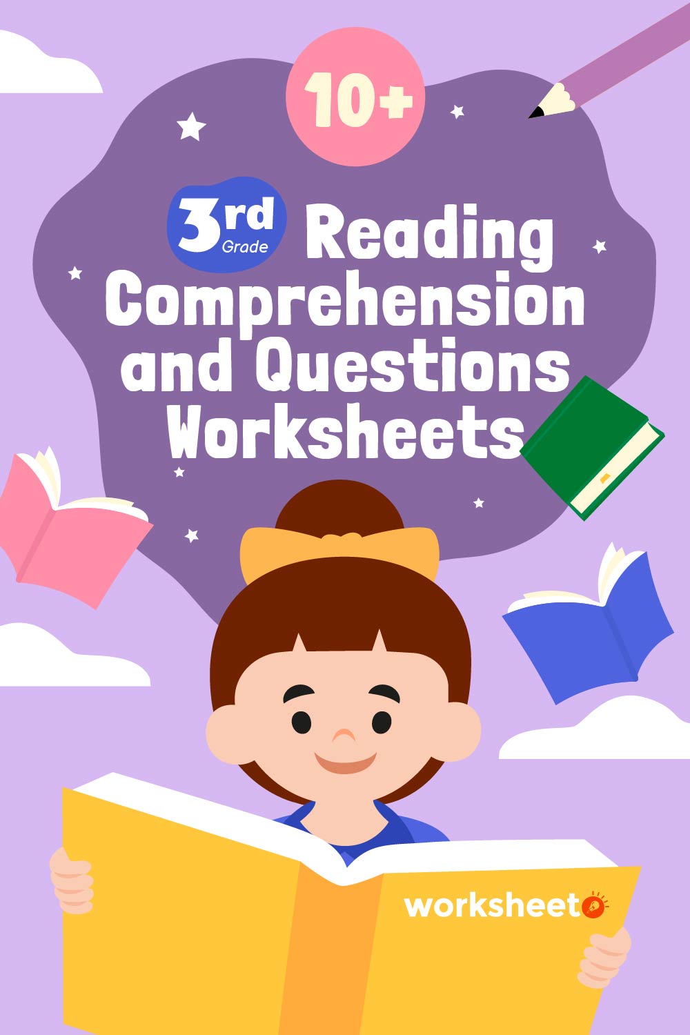 3rd Grade Reading Comprehension and Questions Worksheets