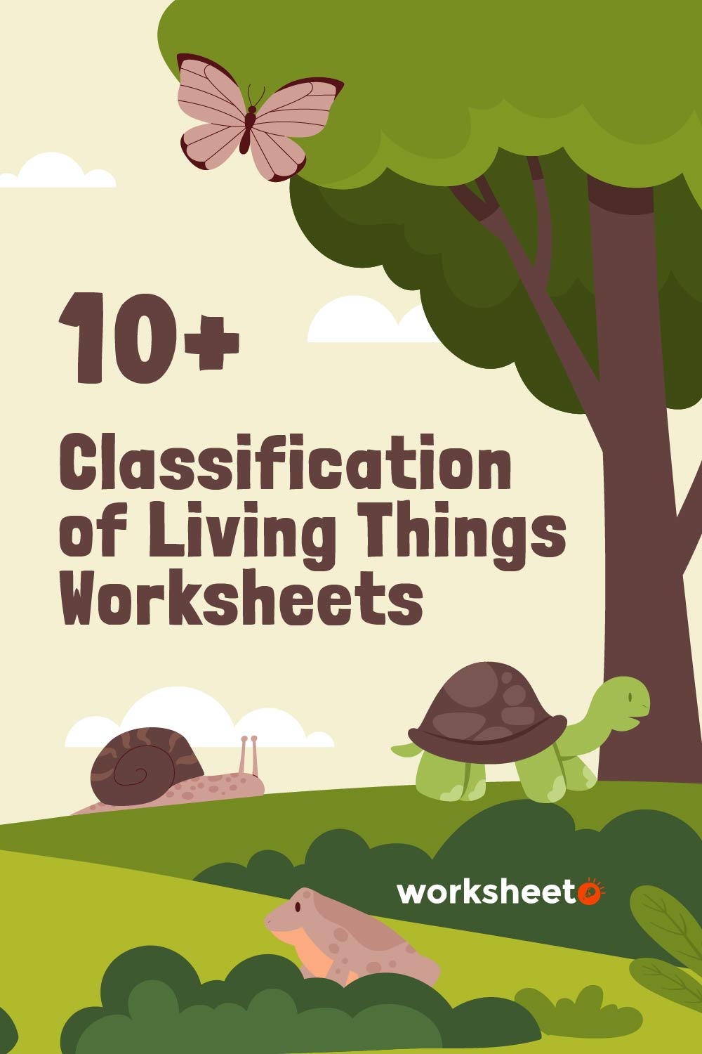 Classification of Living Things Worksheets