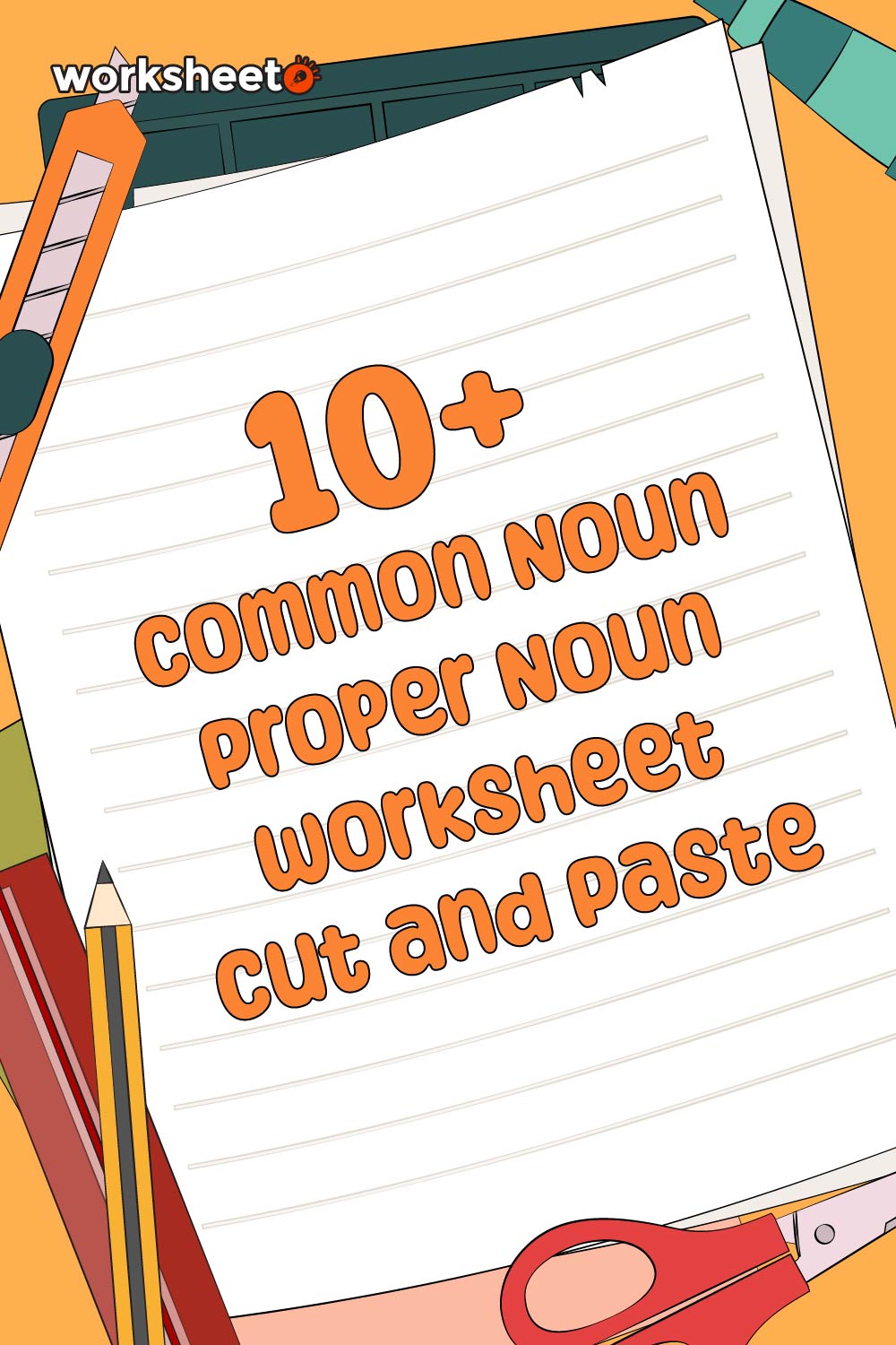 Common Noun Proper Noun Worksheet Cut and Paste