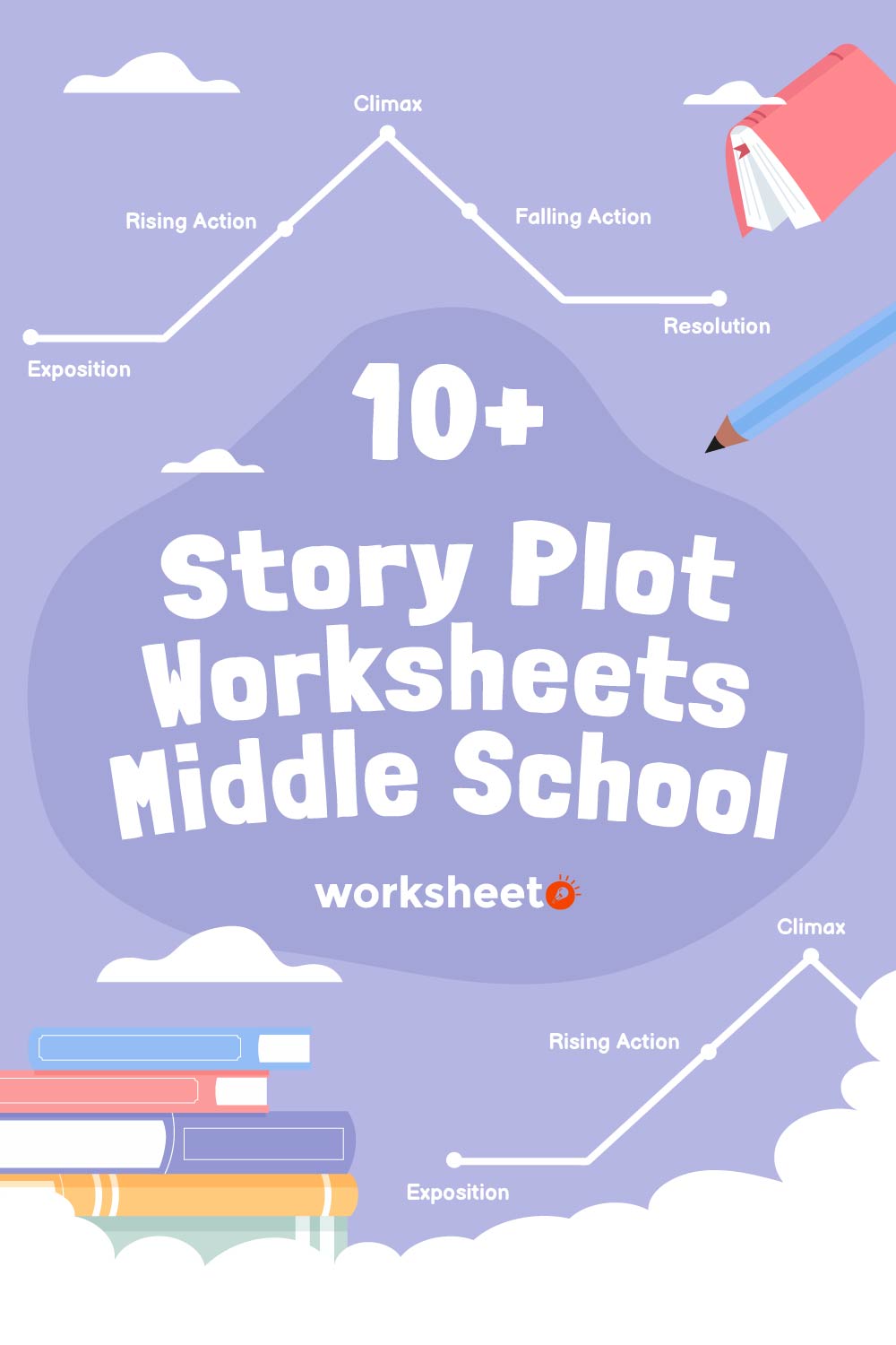 Story Plot Worksheets Middle School