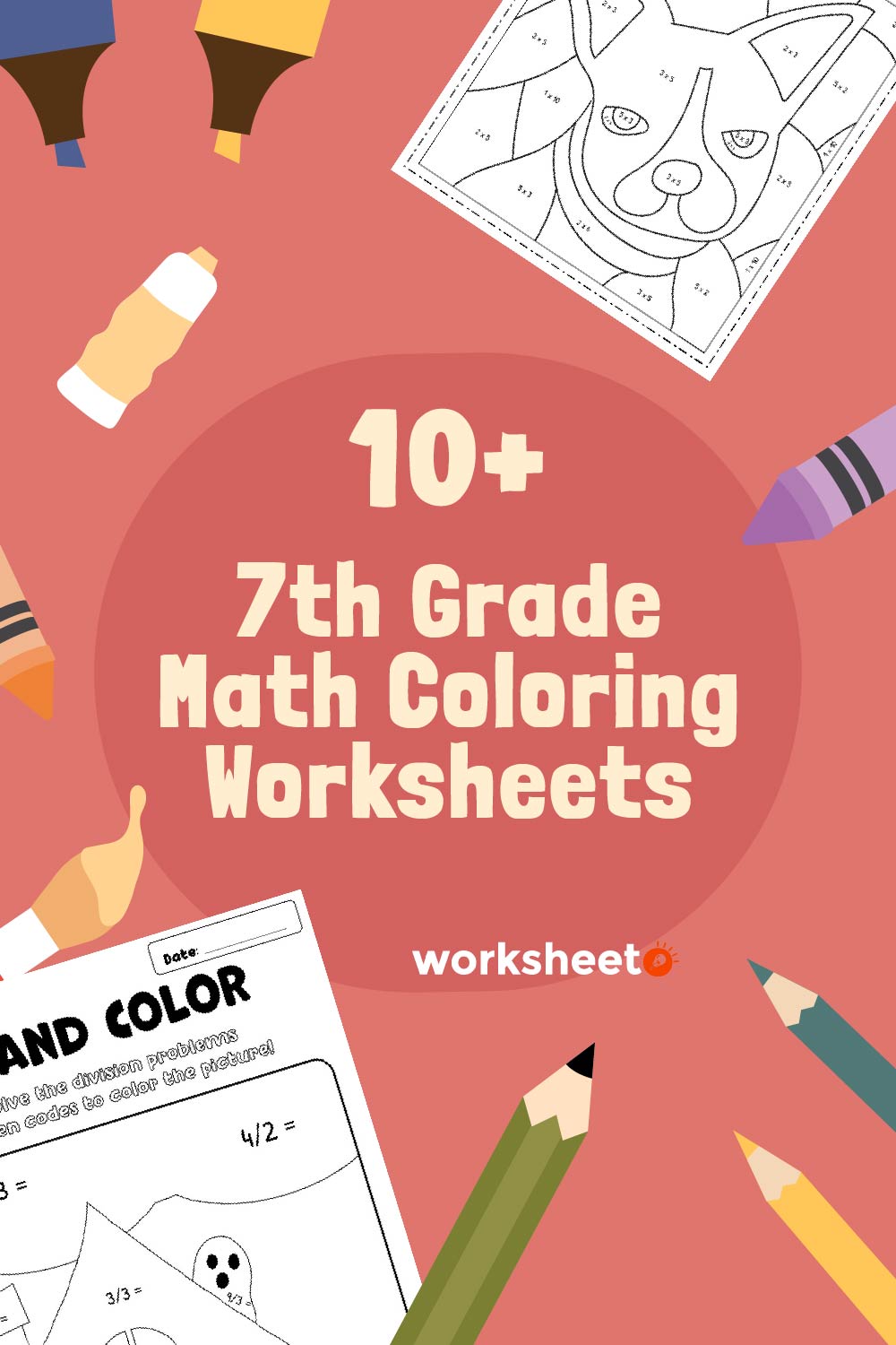 7th Grade Math Coloring Worksheets