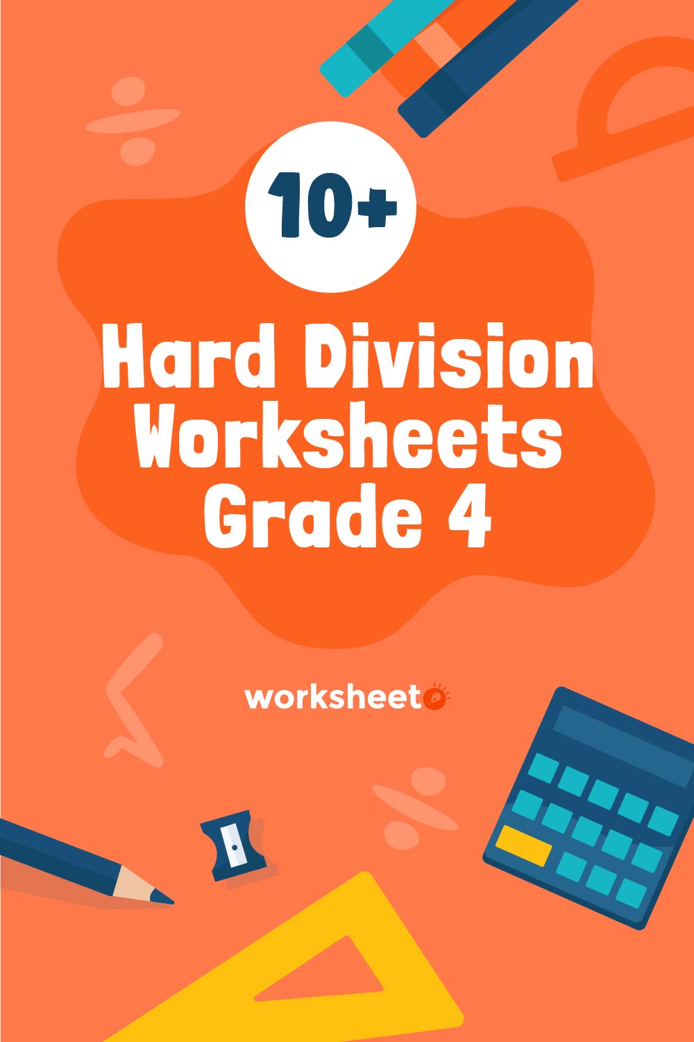 Hard Division Worksheets Grade 4