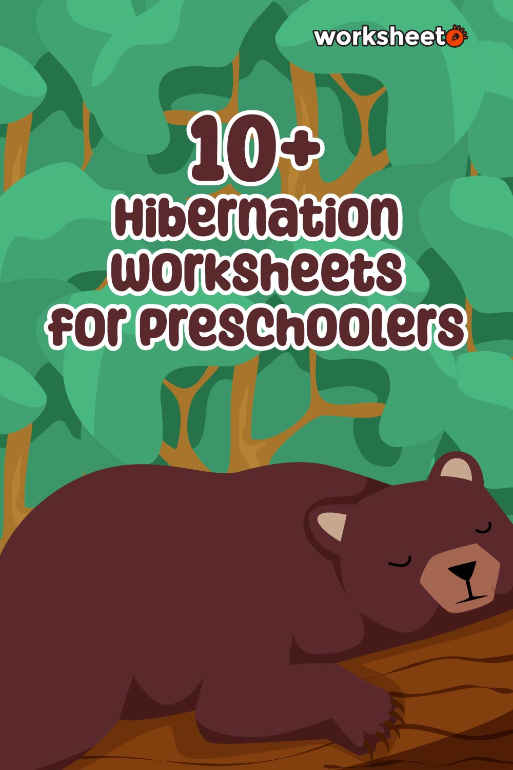 Hibernation Worksheets for Preschoolers