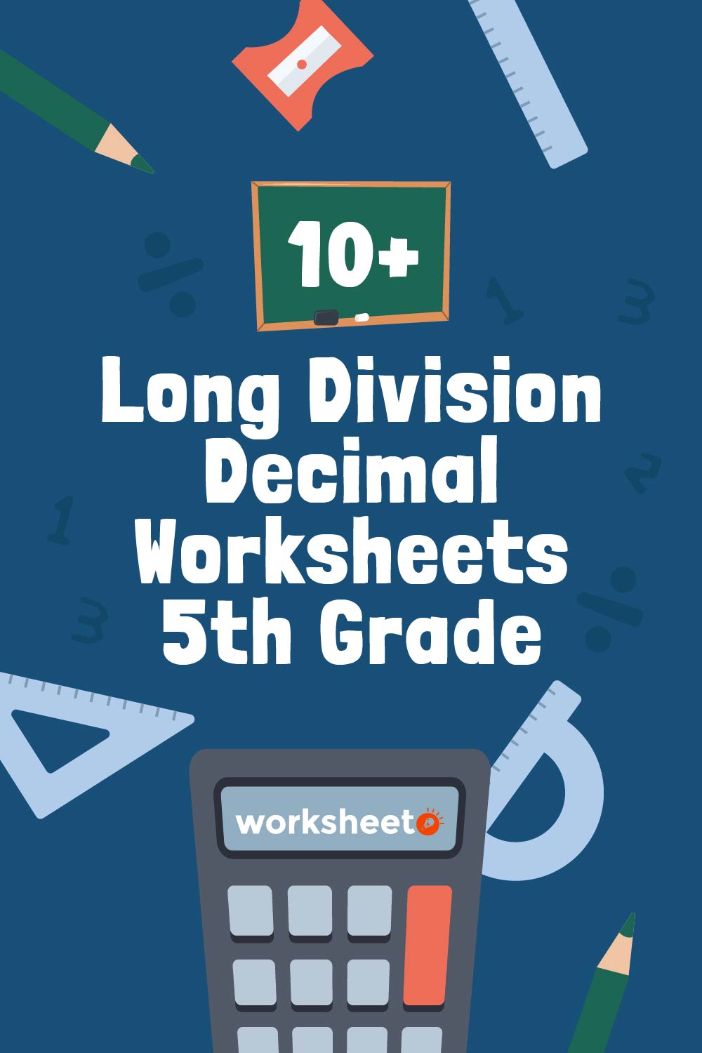 Long Division Decimal Worksheets 5th Grade