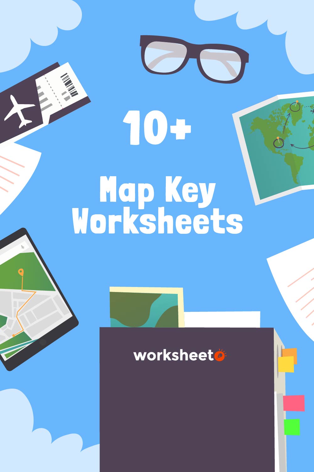 Map Key Worksheets