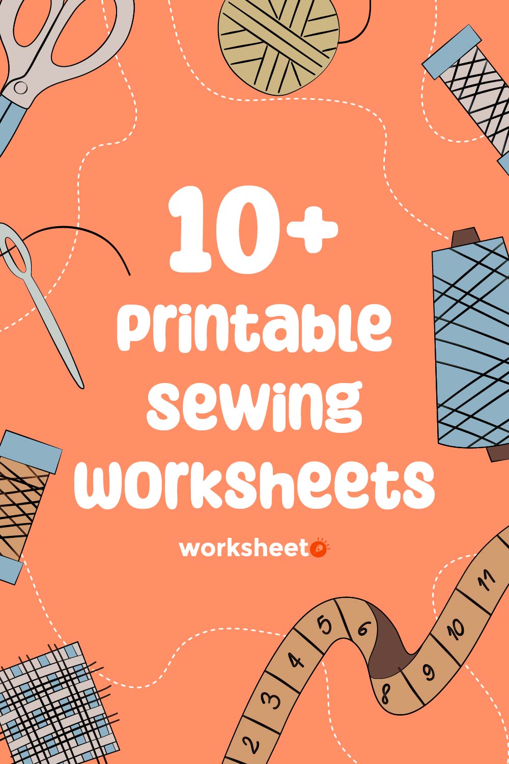 14 Images of Printable Sewing Worksheets